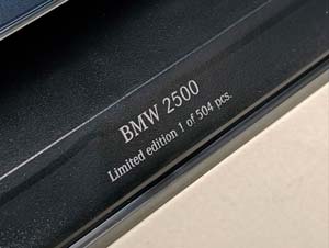 BMW 2500 -1968 MINICHAMPS 1:18 — фото 9
