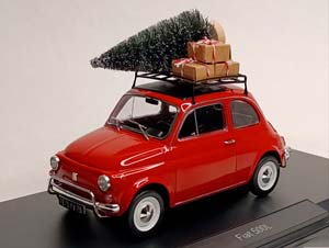FIAT 500 L "НОВОГОДНИЙ" 1:18 NOREV — фото 10