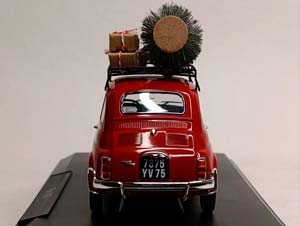 FIAT 500 L "НОВОГОДНИЙ" 1:18 NOREV — фото 4