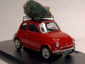 FIAT 500 L "НОВОГОДНИЙ" 1:18 NOREV — фото 6