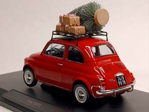 FIAT 500 L "НОВОГОДНИЙ" 1:18 NOREV — фото 2