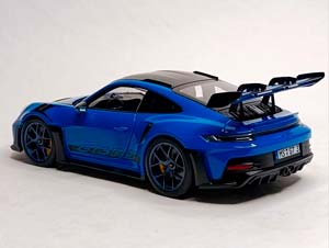 PORSCHE 911 (992) GT3 RS -2022 BLUE 1:18 NOREV — фото 4