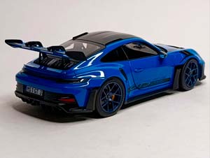 PORSCHE 911 (992) GT3 RS -2022 BLUE 1:18 NOREV — фото 6