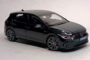 VW VOLKSWAGEN GOLF 8 (VLLL) GTI BLACK NOREV 1:18 — фото 7