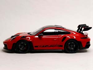 PORSCHE 911 (992) GT3 RS -2022 RED NOREV 1:18 — фото 3