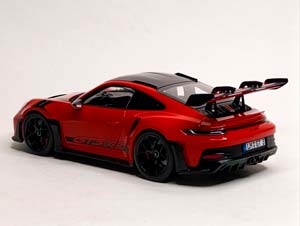 PORSCHE 911 (992) GT3 RS -2022 RED NOREV 1:18 — фото 4