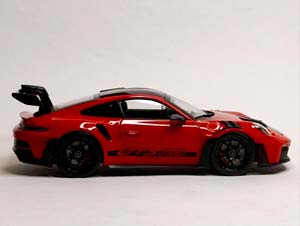 PORSCHE 911 (992) GT3 RS -2022 RED NOREV 1:18 — фото 7