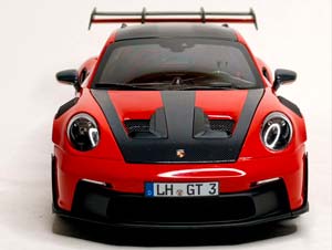 PORSCHE 911 (992) GT3 RS -2022 RED NOREV 1:18 — фото 9