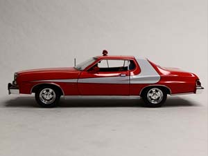 FORD GRAN TORINO (ИЗ Т/С СТАРСКИ И ХАТЧ) 1:24 — фото 3