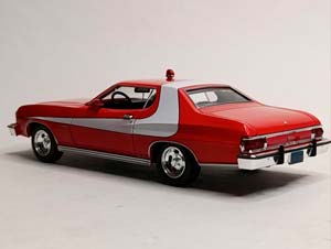 FORD GRAN TORINO (ИЗ Т/С СТАРСКИ И ХАТЧ) 1:24 — фото 4