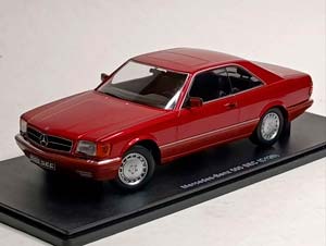 MERCEDES 560 SEC (C126) 1985 KK SCALE 1:18