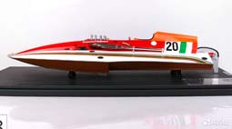 FERRARI MOLINARI 4 PUNTI MOTORBOAT  / ЛОДКА ФЕРРАРИ С БОКСОМ 1:18 BBR — фото 8