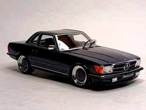 MERCEDES 560 SL 6.0 AMG (W107) OTTO 1:18 — фото 6