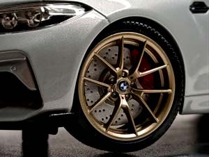 BMW M2 CS - 2020 GREY MINICHAMPS 1:18 — фото 8