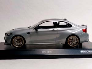 BMW M2 CS - 2020 GREY MINICHAMPS 1:18 — фото 2