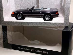 MERCEDES 500 SL (W129) BORNIT METALLIC 1:18 NOREV — фото 9