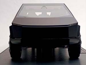 TESLA CYBERTRUCK MATTE BLACK 1:18 TOP MARQUES — фото 8