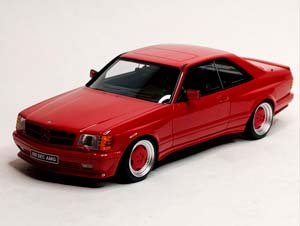 MERCEDES 560 SEC AMG W126 (C126) OTTO 1:18