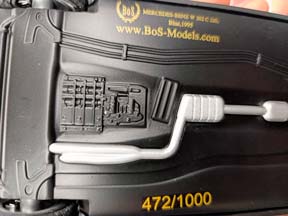 MERCEDES С 220 (W202) - 1995 BOS 1:18 LIMITED — фото 8