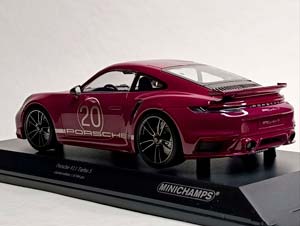 PORSCHE 911 (992) TURBO S COUPE 1:18 MINICHAMPS — фото 3