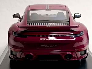 PORSCHE 911 (992) TURBO S COUPE 1:18 MINICHAMPS — фото 4
