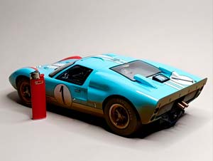FORD GT40 #1, 24H LE MANS MILES/HULME (1966) 1:12 — фото 3