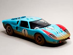 FORD GT40 #1, 24H LE MANS MILES/HULME (1966) 1:12 — фото 6