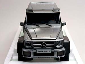 MERCEDES G63 6X6 PLATINUM MAGNO AUTOART 1:18 — фото 7