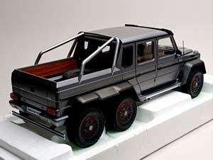 MERCEDES G63 6X6 PLATINUM MAGNO AUTOART 1:18 — фото 8