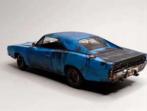 DODGE CHARGER 1969 (RAT LOOK STYLING) 1:18 — фото 4