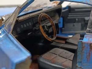 DODGE CHARGER 1969 (RAT LOOK STYLING) 1:18 — фото 6