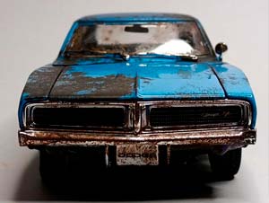 DODGE CHARGER 1969 (RAT LOOK STYLING) 1:18 — фото 7