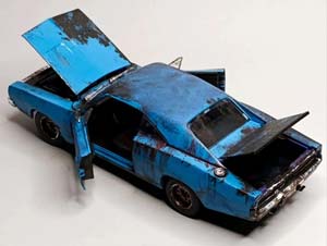 DODGE CHARGER 1969 (RAT LOOK STYLING) 1:18 — фото 2