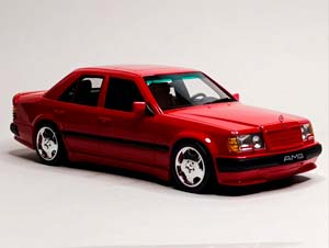 MERCEDES 300E 6.0 AMG (W124) OTTO 1:18 — фото 5