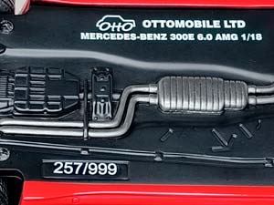 MERCEDES 300E 6.0 AMG (W124) OTTO 1:18 — фото 6