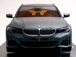 BMW M340I TOURING MATT GREY 1:18 GT SPIRIT — фото 8