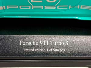 PORSCHE 911 (992) TURBO S COUPE 1:18 MINICHAMPS — фото 3