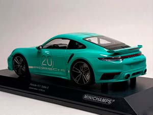 PORSCHE 911 (992) TURBO S COUPE 1:18 MINICHAMPS — фото 4