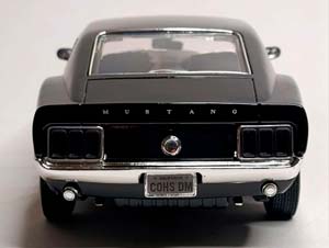 FORD MUSTANG BOSS 429 1970 BLACK / ФОРД МУСТАНГ ЧЕРНЫЙ — фото 7