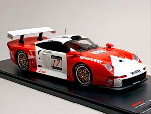PORSCHE 911 GT1 #17 FIA GT SPA 1997 WERK83 1:18 — фото 8