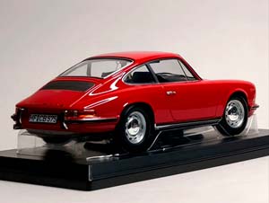 PORSCHE 911 L - 1968 RED NOREV 1:18 — фото 3