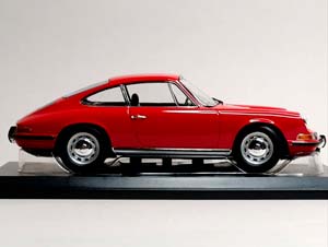 PORSCHE 911 L - 1968 RED NOREV 1:18 — фото 4