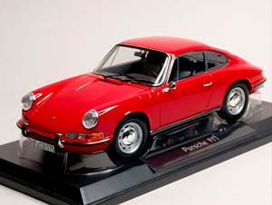 PORSCHE 911 L - 1968 RED NOREV 1:18 — фото 7