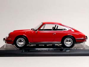 PORSCHE 911 L - 1968 RED NOREV 1:18 — фото 2