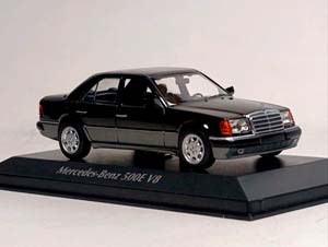 MERCEDES 500E V8 (W124) E500 (ВОЛЧОК) 1:43 — фото 7