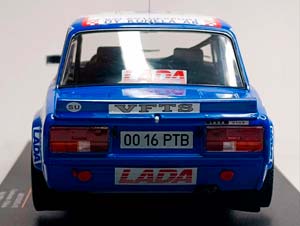 ВОЛЖСКИЙ АВТОМОБИЛЬ LADA 2105 VFTS #70 1986 (1000 ОЗЕР) 1:18 — фото 3