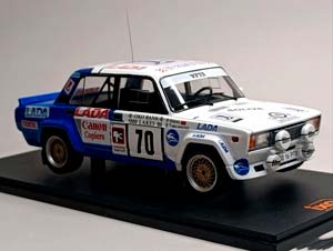 ВОЛЖСКИЙ АВТОМОБИЛЬ LADA 2105 VFTS #70 1986 (1000 ОЗЕР) 1:18 — фото 6