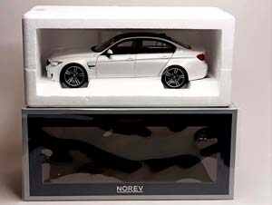 BMW M3 COMPETITION (F80) WHITE 1:18 NOREV — фото 8