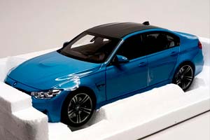 BMW M3 COMPETITION (F80) BLUE 1:18 NOREV