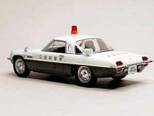 MAZDA COSMO JAPANESE POLICE 1:18 TRIPLE9 — фото 3